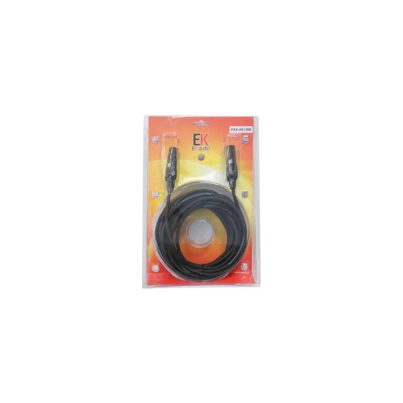 Cable para Microfono PXX0019 XLR XLR macho 9 mts