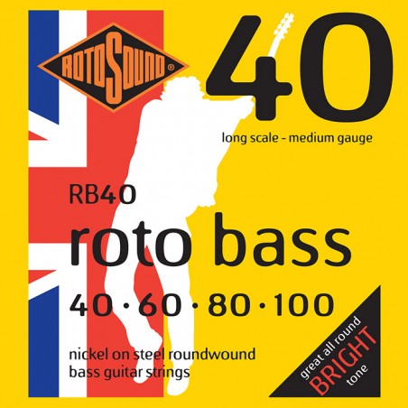 Cuerda Bajo ROTOSOUND RB40 Juego