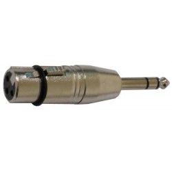 Adaptador XLR Hembra Jack Stereo 1 4