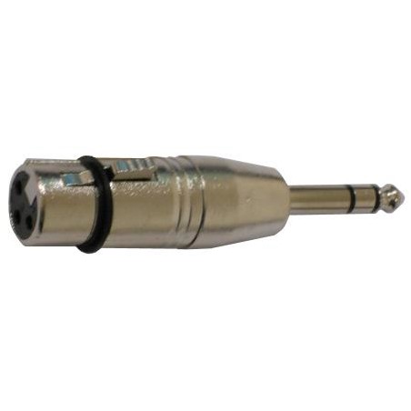 Adaptador XLR Hembra Jack Stereo 1 4