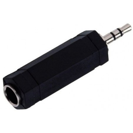 Adaptador Jack Stereo 1 4 Hembra MiniJack Stereo 35 mm A093