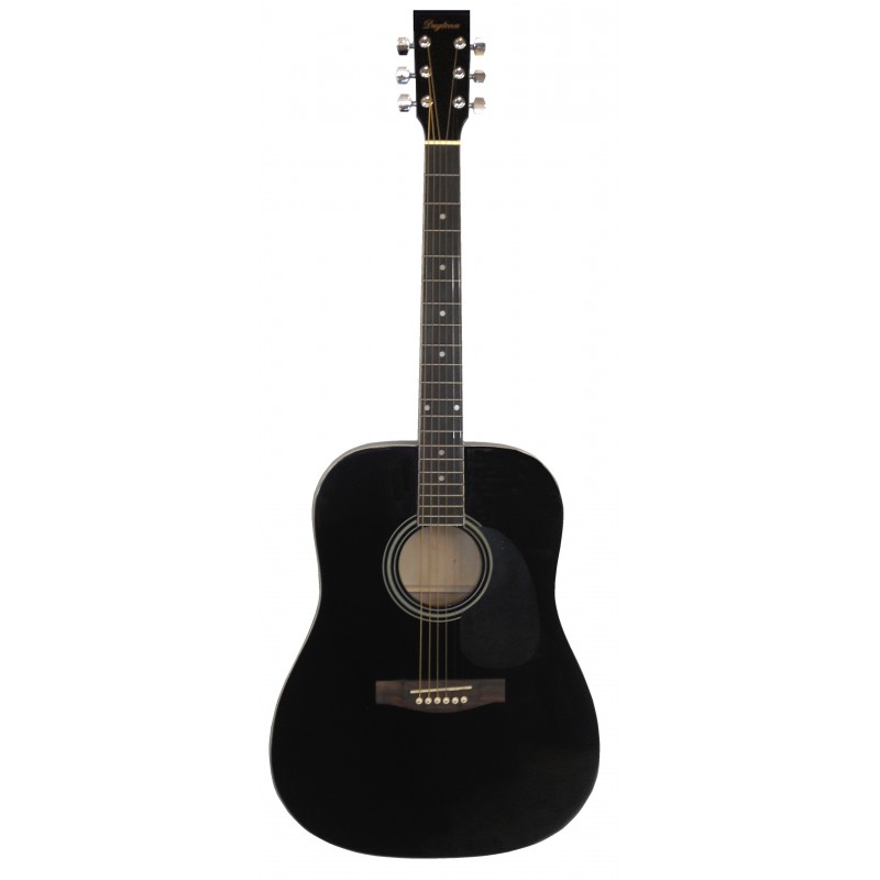 Daytona A 411 Guitarra Acustica Negro Brillo