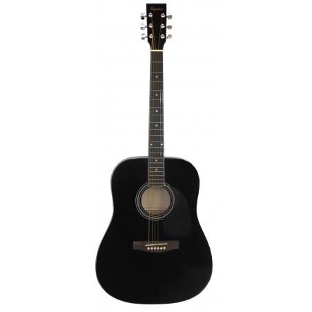 Daytona A 411 Guitarra Acustica Negro Brillo