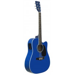 Guitarra Acustica Daytona A 411CE Azul