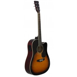 Guitarra Acustica Daytona A 411CE Sombreado