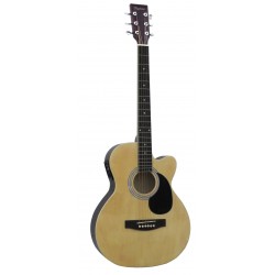 Daytona A 401CE Guitarra Acustica Natural Brillo