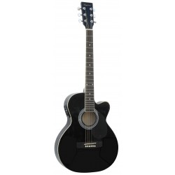 Daytona A 401CE Guitarra Acustica Negro Brillo