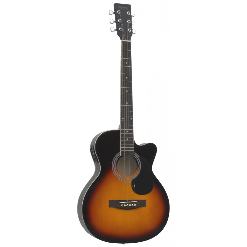 Daytona A 401CE Guitarra Acustica Sombreado Brillo