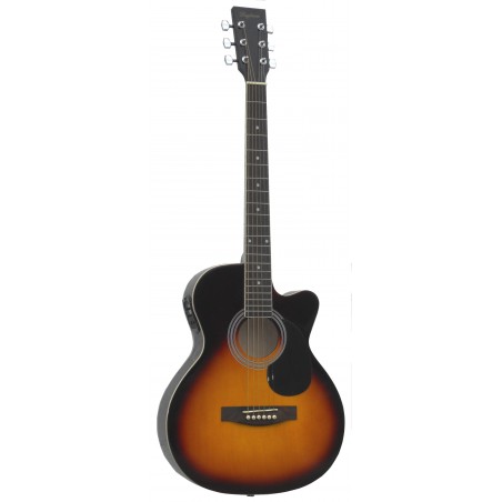 Daytona A 401CE Guitarra Acustica Sombreado Brillo