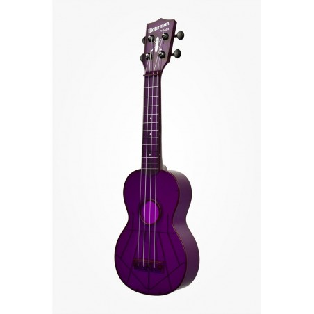 UKELELE WATERMAN MORADO TRANSPARENTE