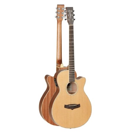 GUITARRA ACUSTICA TANGLEWOOD TW9 SUPER FOLK CUTAWAY