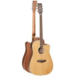 GUITARRA ACUSTICA TANGLEWOOD TW9 DREADNOUGHT CUTAWAY