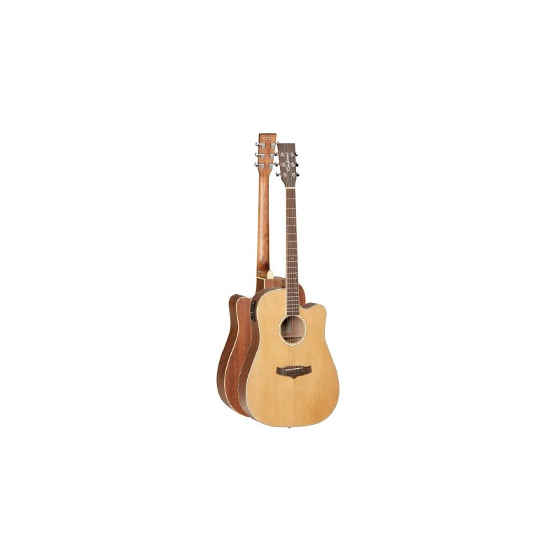 GUITARRA ACUSTICA TANGLEWOOD TW9 DREADNOUGHT CUTAWAY