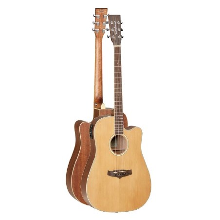 GUITARRA ACUSTICA TANGLEWOOD TW9 DREADNOUGHT CUTAWAY