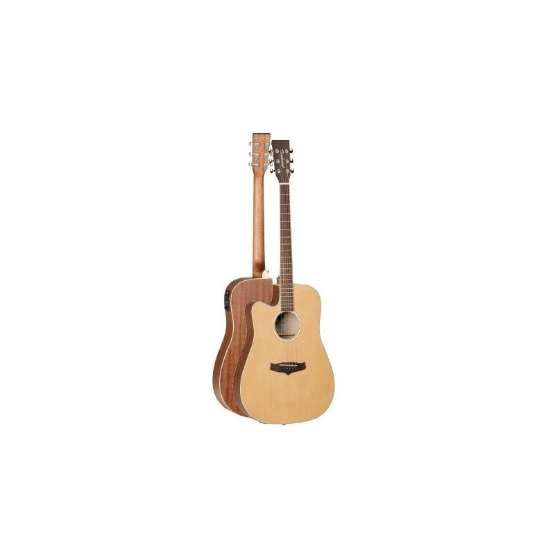 GUITARRA ACUSTICA TANGLEWOOD TW10LH DREADNOUGHT CUTAWAY ZURDA