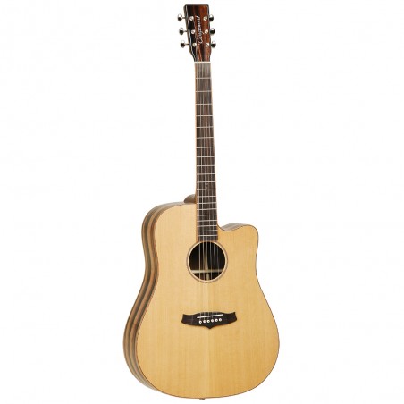 GUITARRA ACuSTICA TANGLEWOOD TWJDCE CUTAWAY DREADNOUGHT