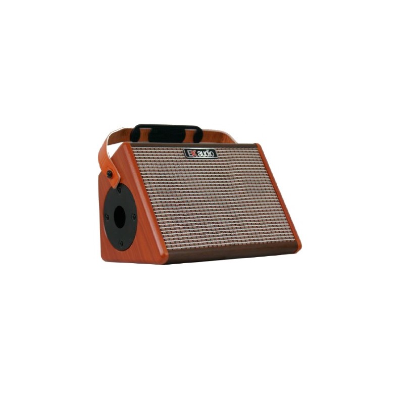 AG26A AMPLIFICADOR GUITARRA ACuSTICA EK AUDIO DE 25W CON BATERiA RECARGABLE