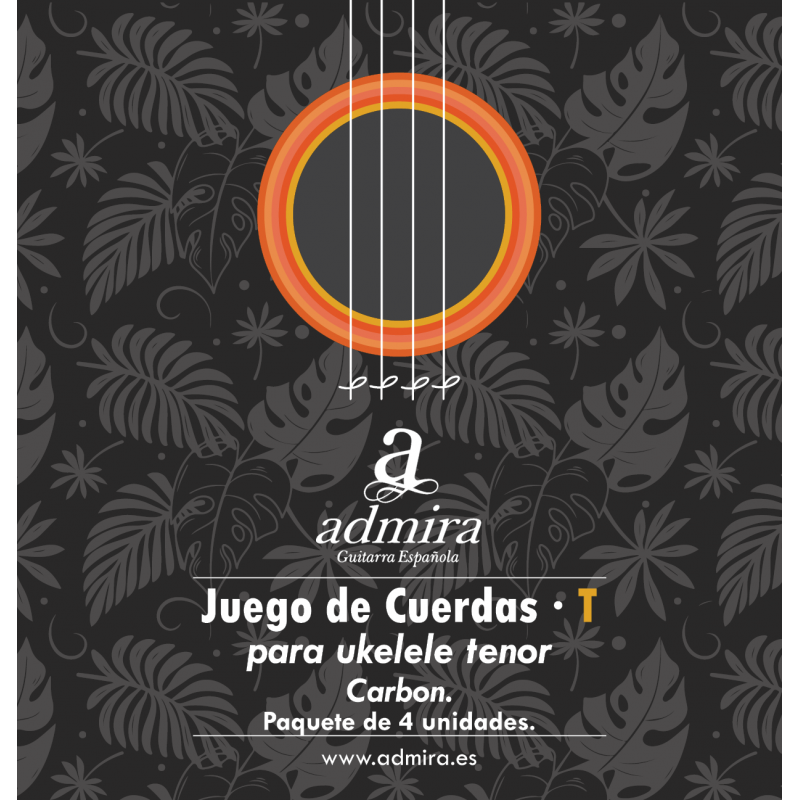 Juego ADMIRA ukelele T carbon